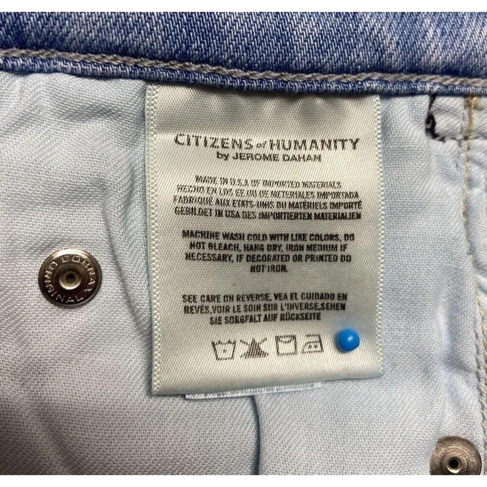 Citizens Of Humanity The Rocket Crop HighRise Skinny Stretch Jeans Women’s Sz 24